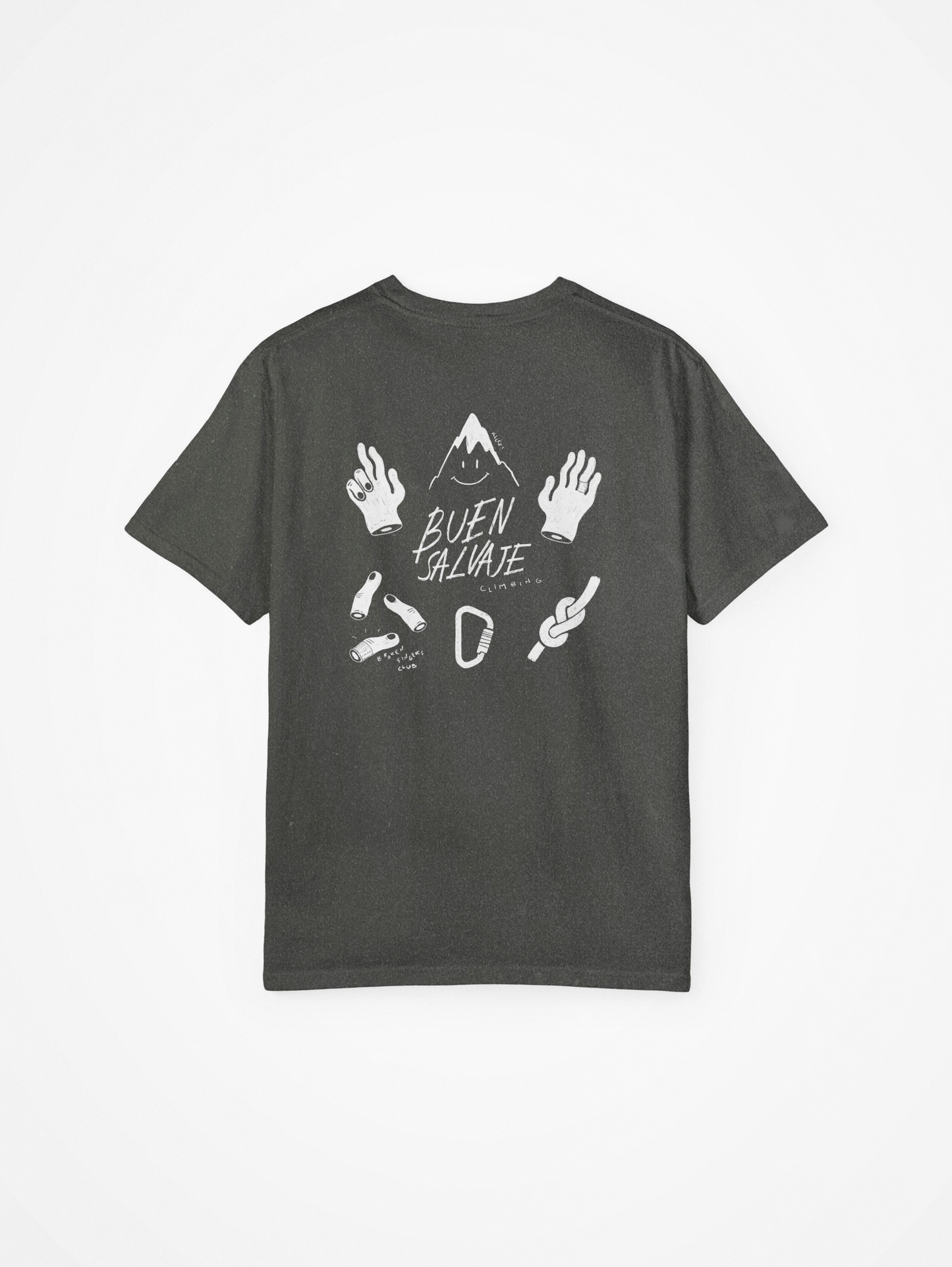 BuenSalvaje's broken fingers club Tee